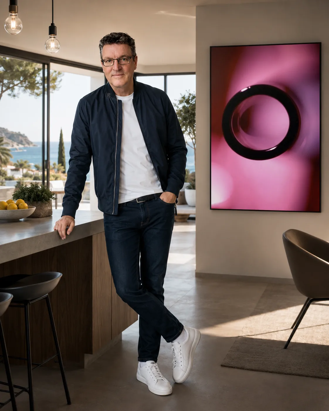Ed Reininga, portrait